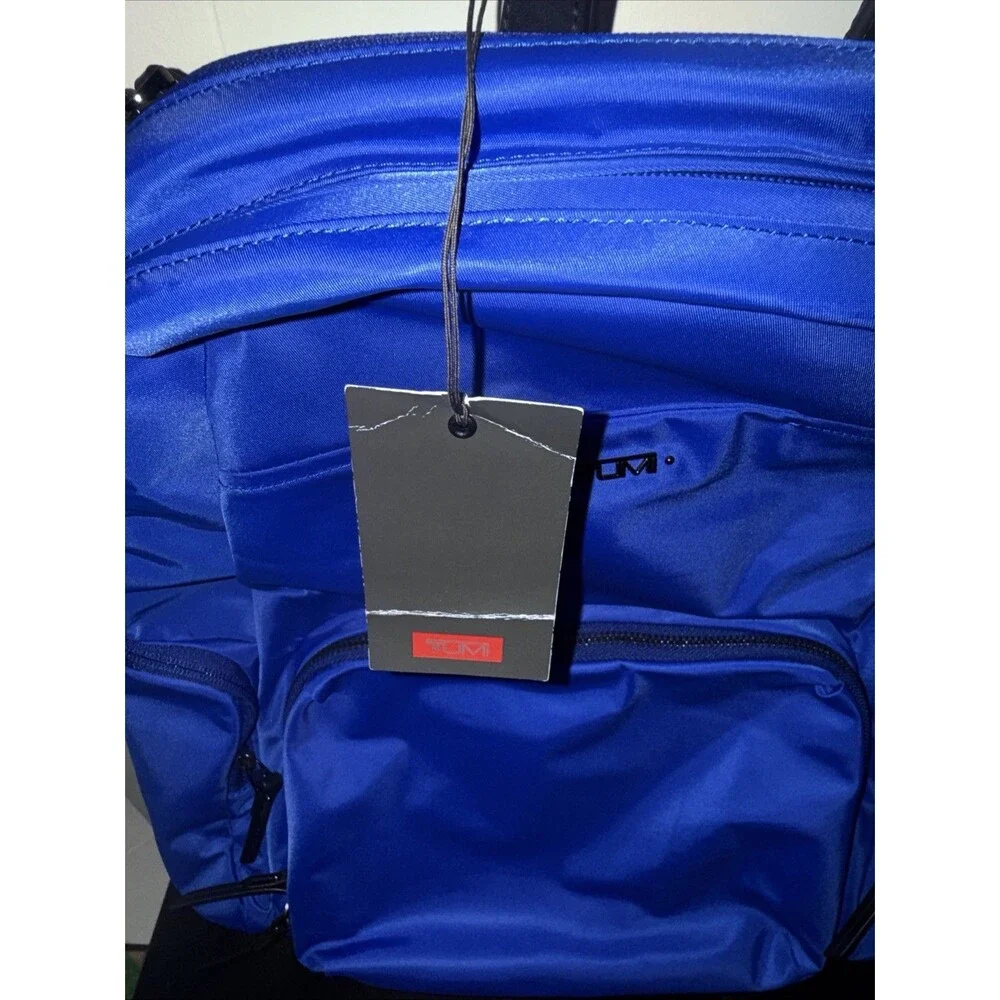 Tumi Maggie Backpack Blue Nylon